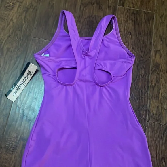 NWT - Body Wrappers Biketard (multiple sizes) purple - Picture 5 of 7